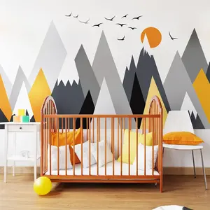 Ambiance-sticker Stickers enfant montagnes scandinaves alaskaVendu parambiance-sticker