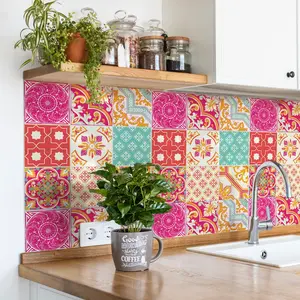 Ambiance-sticker 9 stickers carrelages azulejos talianaVendu parambiance-sticker