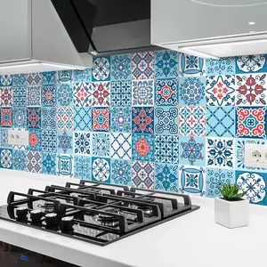 Ambiance-sticker 24 stickers carreaux de ciment azulejos clirionaVendu parambiance-sticker