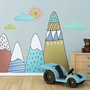 Ambiance-sticker Stickers enfant montagnes scandinaves daliborkaVendu parambiance-sticker