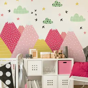 Ambiance-sticker Stickers enfant montagnes scandinaves cilkaVendu parambiance-sticker