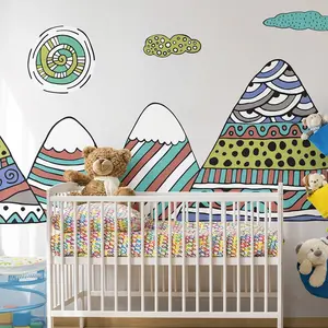 Ambiance-sticker Stickers enfant montagnes scandinaves anoushkaVendu parambiance-sticker
