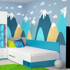 Ambiance-sticker Stickers enfant montagnes scandinaves annikaVendu parambiance-sticker