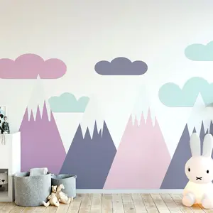 Ambiance-sticker Stickers enfant montagnes scandinaves simkaVendu parambiance-sticker