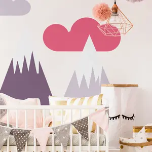 Ambiance-sticker Stickers enfant montagnes scandinaves lokaVendu parambiance-sticker