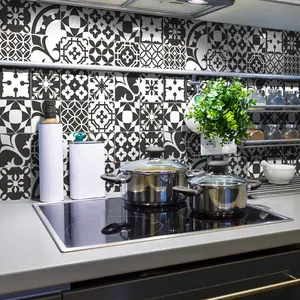 Ambiance-sticker 30 stickers carreaux de ciment azulejos figari pas cher