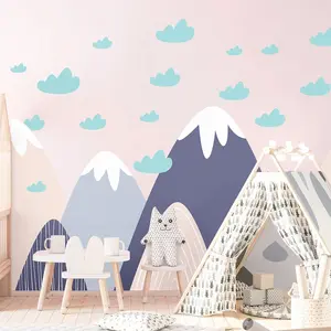 Ambiance-sticker Stickers enfant montagnes scandinaves finkaVendu parambiance-sticker