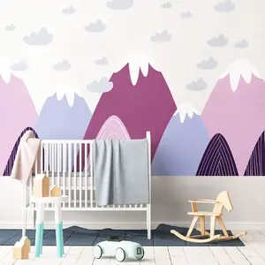 Ambiance-sticker Stickers enfant montagnes scandinaves vilkaVendu parambiance-sticker
