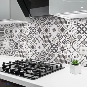 Ambiance-sticker 24 stickers carreaux de ciment azulejos anabellaVendu parambiance-sticker