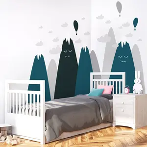 Ambiance-sticker Stickers enfant montagnes scandinaves jaminkaVendu parambiance-sticker