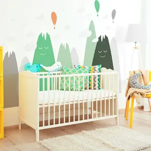 Ambiance-sticker Stickers enfant montagnes scandinaves lelikaVendu parambiance-sticker