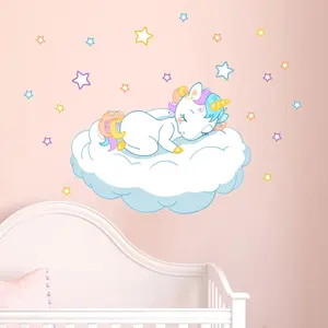 Ambiance-sticker Stickers enfant licorne sur le nuageVendu parambiance-sticker
