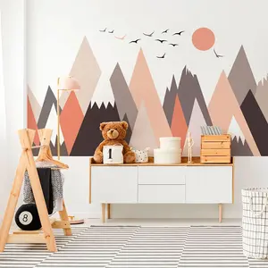 Ambiance-sticker Stickers enfant montagnes scandinaves fransikaVendu parambiance-sticker