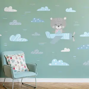 Ambiance-sticker Sticker ourson libre dans les air pas cher