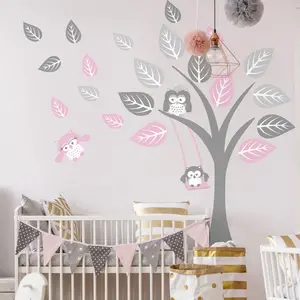 Ambiance-sticker Stickers arbre magique et hiboux en heureuxVendu parambiance-sticker
