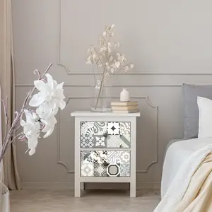 Ambiance-sticker 24 stickers carreaux de ciment meuble authentiques luciniaVendu parambiance-sticker