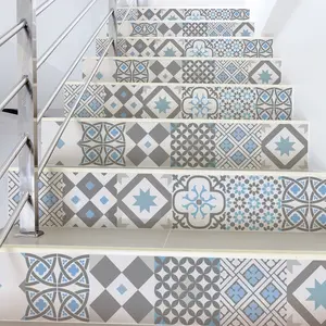 Ambiance-sticker Stickers escalier carreaux de ciment hanaisa x 2Vendu parambiance-sticker