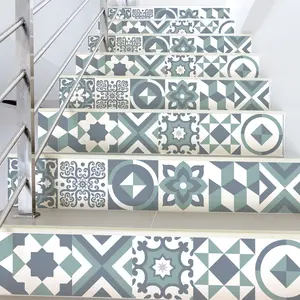 Ambiance-sticker Stickers escalier carreaux de ciment iviah x 2Vendu parambiance-sticker