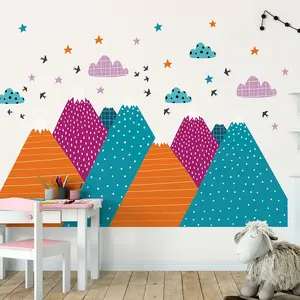 Ambiance-sticker Stickers enfant montagnes scandinaves nitikaVendu parambiance-sticker