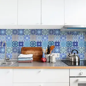 Ambiance-sticker 9 stickers carrelages azulejos omodossolaVendu parambiance-sticker