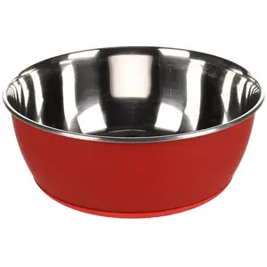 Gamelle pour la nourriture et d'eau pour chien rond Flamingo Tobias TU pas cher