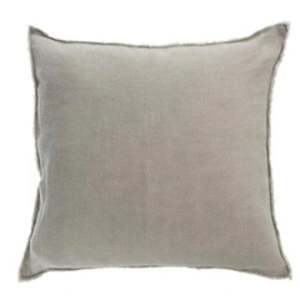 Comparateur de prix : J-LINE Coussin delave lin vert