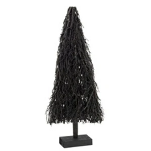 Comparateur de prix : J-Line Sapin De Noel Plat Branches Bois Noir Small TU