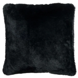 Comparateur de prix : Paris Prix Coussin Imitation Fourrure Cutie 45x45cm Noir