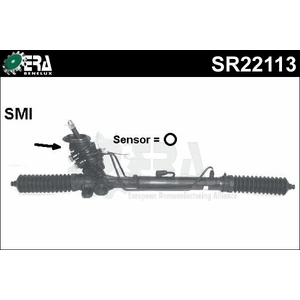 Crémaillière de direction SR22113 ERA Benelux SR22113
