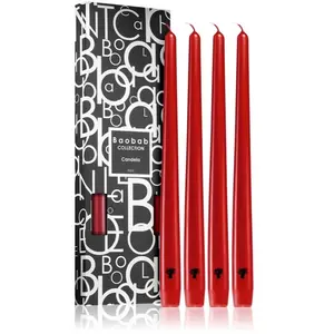 Baobab Collection Candela Red bougie 4 pcs pas cher