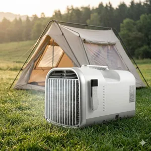 Climatiseur Portable Pour Van Et Camping-Car  5100 Btu Ac De Tente  Ba...
