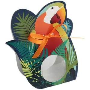 RueDeLaFete Ballotin Perroquet avec plexi pas cher