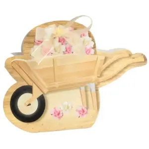 RueDeLaFete Ballotin Brouette champêtre 11cm pas cher