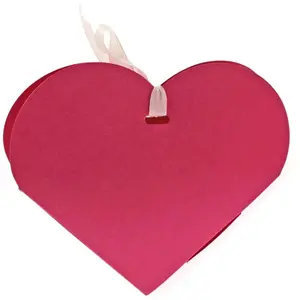 RueDeLaFete Ballotin coeur fuchsia pas cher