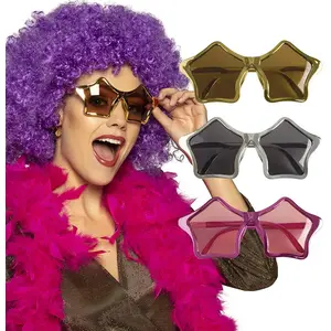 RueDeLaFete Lunettes Star Etoiles Métal pas cher