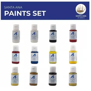 Ensemble de Peintures Maquette: Navire de Ligne Santa Ana