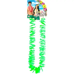 RueDeLaFete Collier Hawaïen Fluroescent - VertVendu parruedelafete