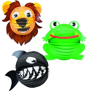 RueDeLaFete Lampion Lion pas cher
