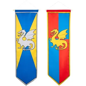 Comparateur de prix : RueDeLaFete Drapeau Étendard Chevalier