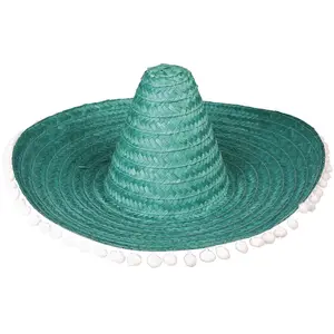 Comparateur de prix : RueDeLaFete Chapeau Sombrero Fernando Vert - Adulte