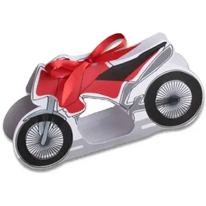 RueDeLaFete Ballotin Moto ROUGE, avec plexi pas cher