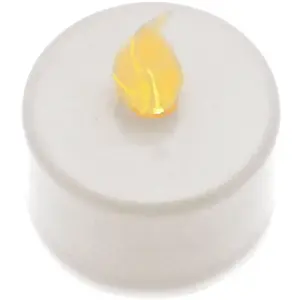 RueDeLaFete Bougie simple flamme oscillante, à Led jaune pas cher