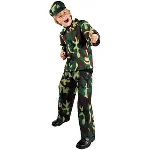 Comparateur de prix : Déguisement Militaire Enfant - BOLAND - Garçon - Vert