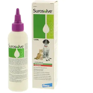 SUROSOLVE Nettoyant auriculaire chiens et chats - 125 ml pas cher