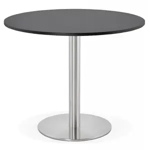 3S. x Home Table à Manger 2 Personnes Noire BELLE pas cher