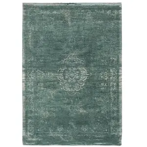 Comparateur de prix : Rugs Direct Tapis Louis De Poortere Medallion Design Jade 140 X 200cm