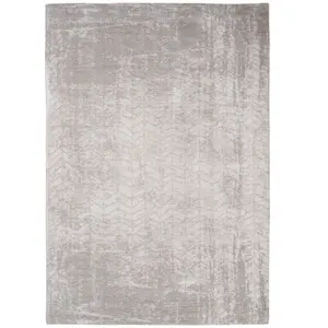 Comparateur de prix : Non communiqué Tapis Louis De Poortere Jacob's Ladder Design Plaines Blanches 200 X 280cm