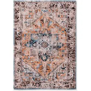 Non communiqué Tapis Louis De Poortere Heriz Design Séray Orange 170 X 240cm pas cher