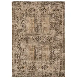 Comparateur de prix : Non communiqué Tapis Louis De Poortere Bakhtiari Design Agha Vieil Or 140 X 200cm