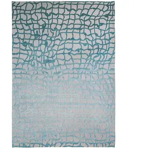Non communiqué Tapis Louis De Poortere Dedalo Design Bleu Marine 140 X 200cm pas cher